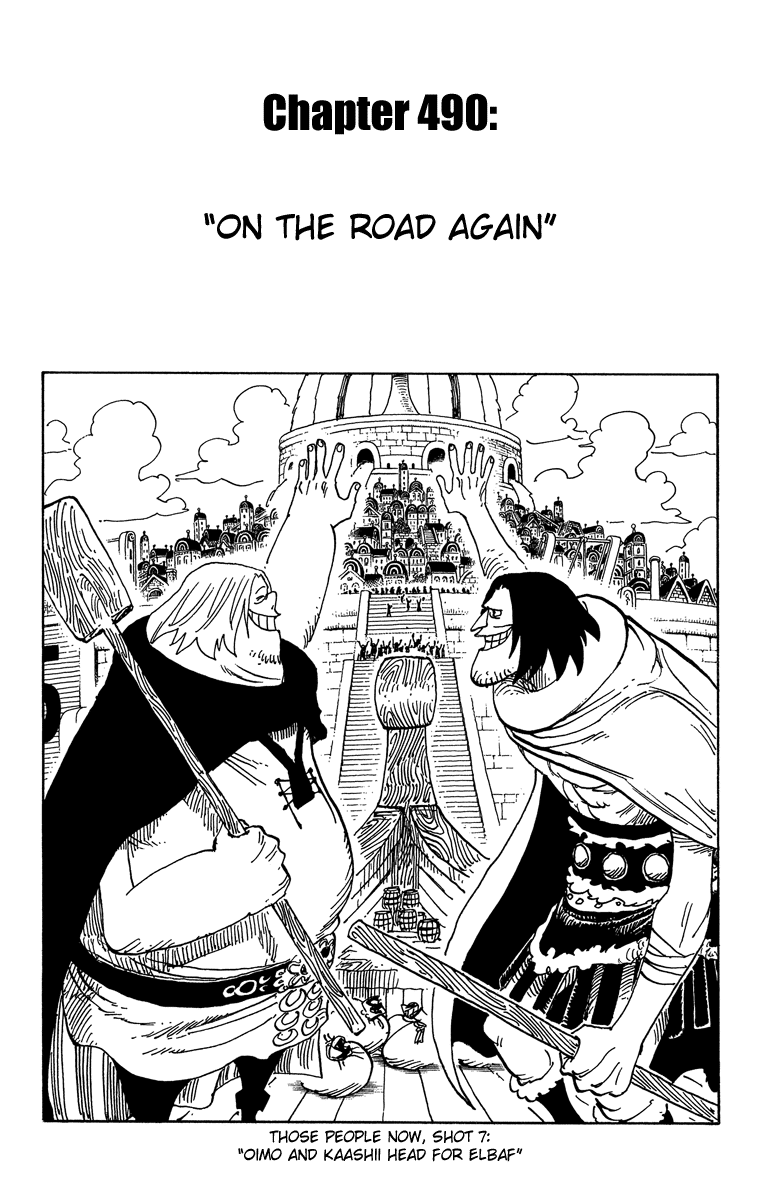 One Piece, Chapter 490 image 01